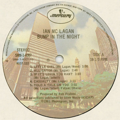 Ian McLagan : Bump In The Night (LP, Album)