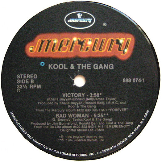 Kool & The Gang : Victory (12", Single, 70)