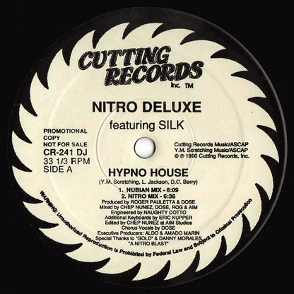 Nitro Deluxe : Hypno House (12", Promo)