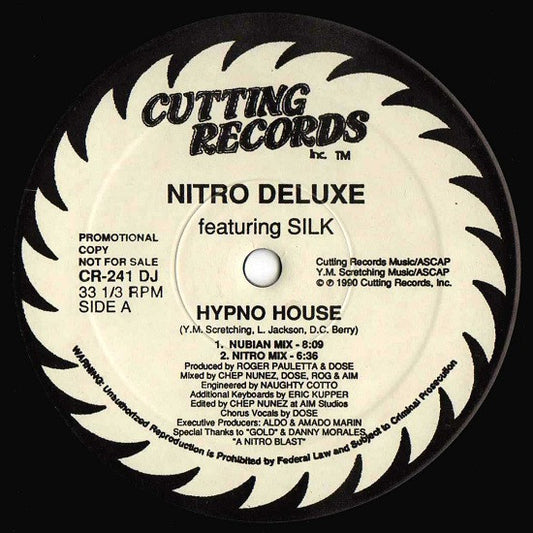 Nitro Deluxe : Hypno House (12", Promo)