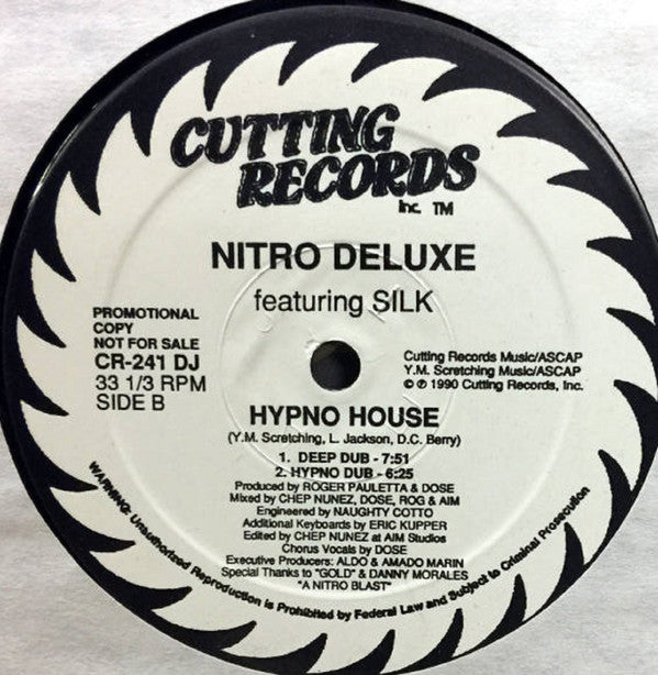 Nitro Deluxe : Hypno House (12", Promo)