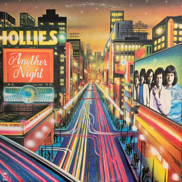 The Hollies : Another Night (LP, Album, Pit)