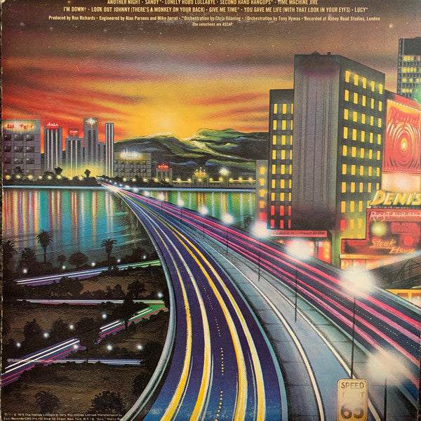 The Hollies : Another Night (LP, Album, Pit)