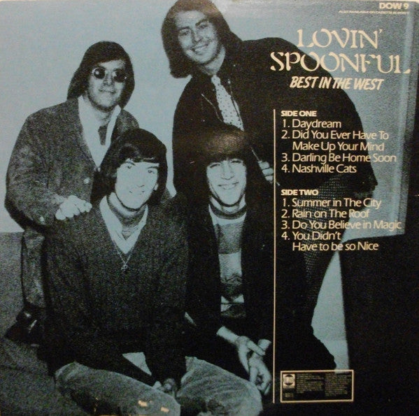 The Lovin' Spoonful : Best In The West (10", Comp)