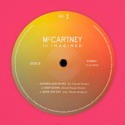 Paul McCartney : McCartney III Imagined (2xLP, Album, Ltd, Pin)
