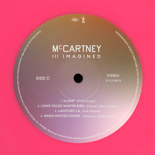 Paul McCartney : McCartney III Imagined (2xLP, Album, Ltd, Pin)