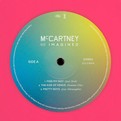 Paul McCartney : McCartney III Imagined (2xLP, Album, Ltd, Pin)