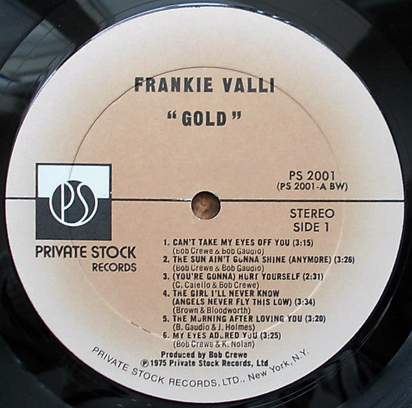 Frankie Valli : Gold (LP, Comp, Bes)