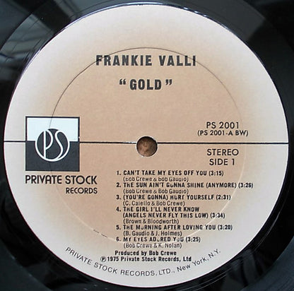 Frankie Valli : Gold (LP, Comp, Bes)