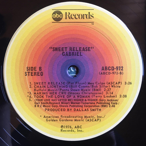 Gabriel (27) : Sweet Release (LP, Album)