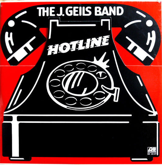 The J. Geils Band : Hotline (LP, Album, RP, PR)