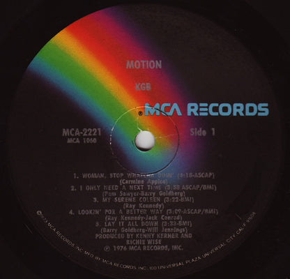 KGB (7) : Motion (LP, Album)