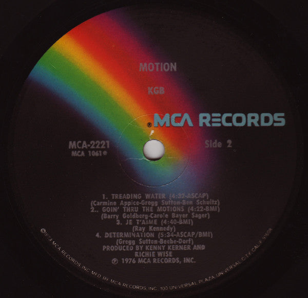 KGB (7) : Motion (LP, Album)