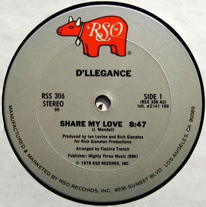 D'llegance : Share My Love (12", 56)