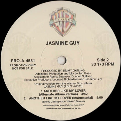 Jasmine Guy : Another Like My Lover (12", Promo)