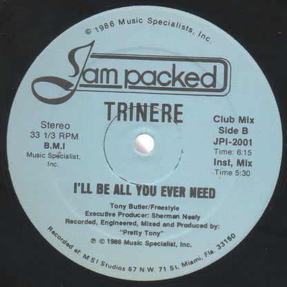 Trinere : I'll Be All You Ever Need (12", Pic)