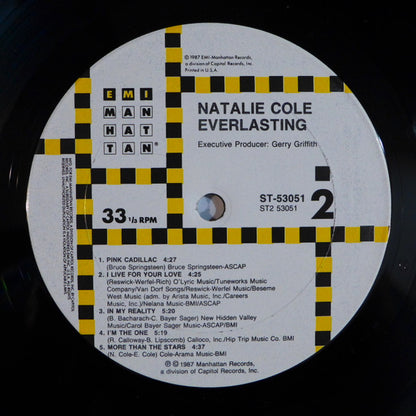 Natalie Cole : Everlasting (LP, Album, RE, Car)