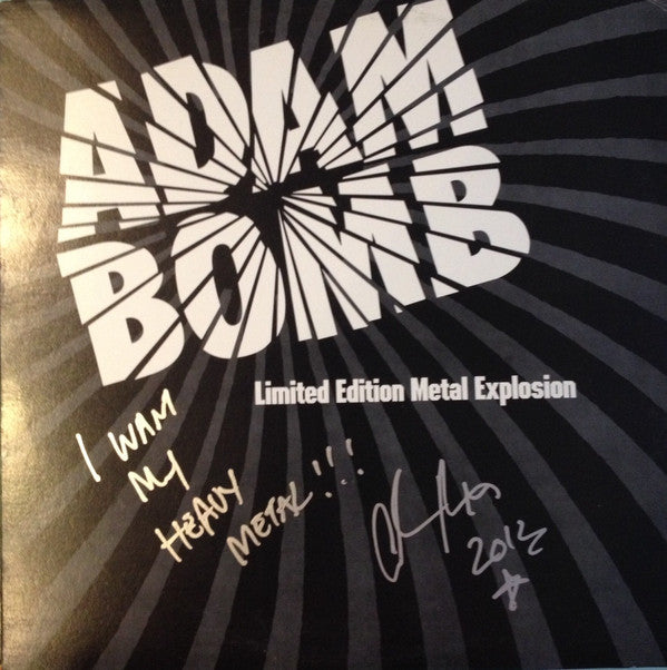 Adam Bomb : Limited Edition Metal Explosion (12", Promo)