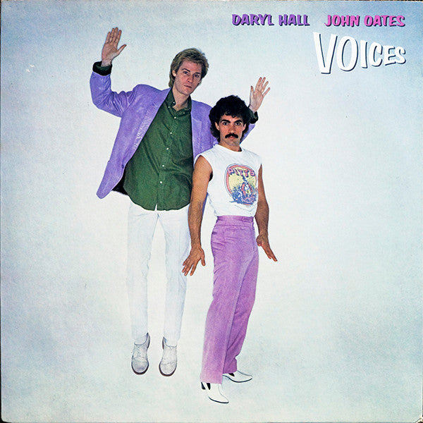 Daryl Hall & John Oates : Voices (LP, Album, RE, Col)