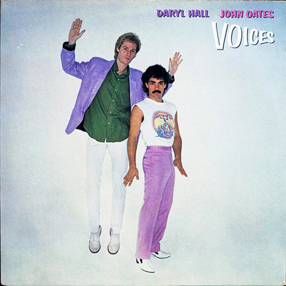 Daryl Hall & John Oates : Voices (LP, Album, RE, Col)