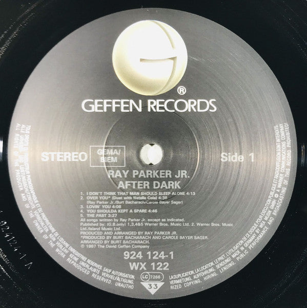 Ray Parker Jr. : After Dark (LP, Album)