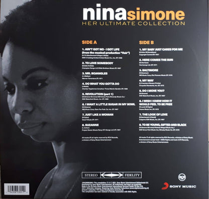 Nina Simone : Her Ultimate Collection (LP, Comp, Ltd, RE, Yel)
