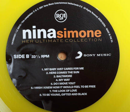Nina Simone : Her Ultimate Collection (LP, Comp, Ltd, RE, Yel)