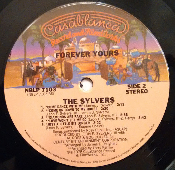 The Sylvers : Forever Yours (LP, Album)