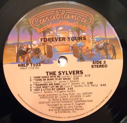 The Sylvers : Forever Yours (LP, Album)