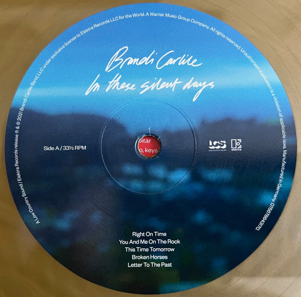 Brandi Carlile : In These Silent Days (LP, Album, Ltd, Gol)