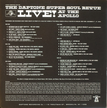 Various : The Daptone Super Soul Revue Live! At The Apollo (3xLP, Album)