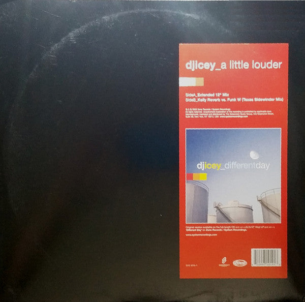 DJ Icey : A Little Louder (12")