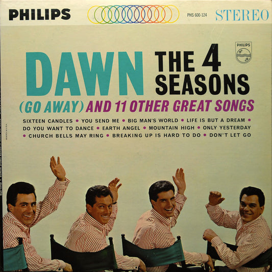 The Four Seasons : Dawn (Go Away) And 11 Other Great Songs (LP, San)