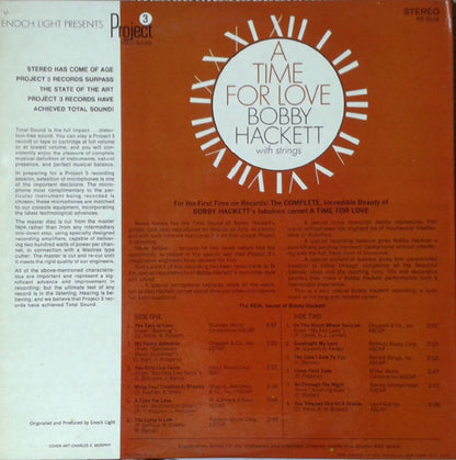 Bobby Hackett : A Time For Love (LP, Album, Gat)