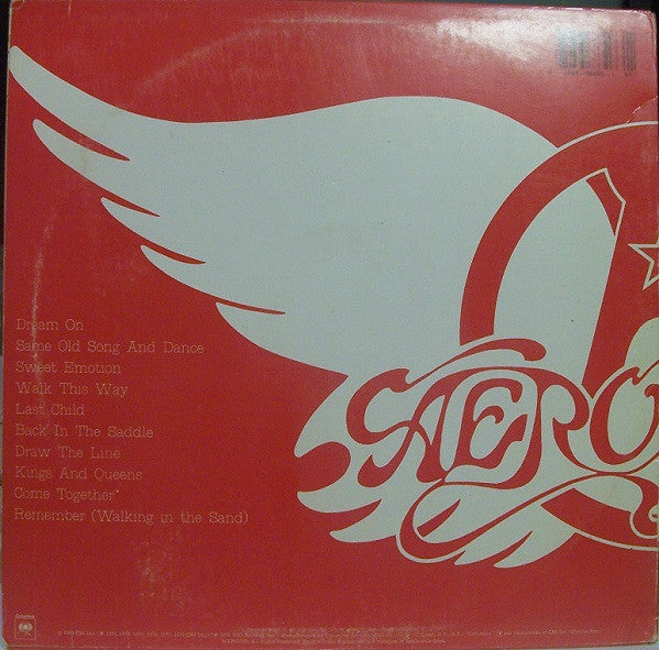 Aerosmith : Aerosmith's Greatest Hits (LP, Comp, Pit)