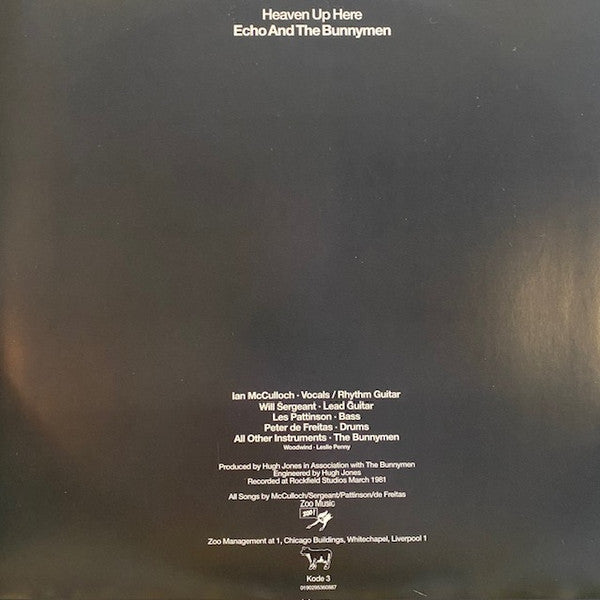 Echo & The Bunnymen : Heaven Up Here (LP, Album, RE, RM, 180)