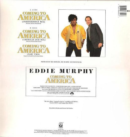 The System : Coming To America (12", Promo, SP )