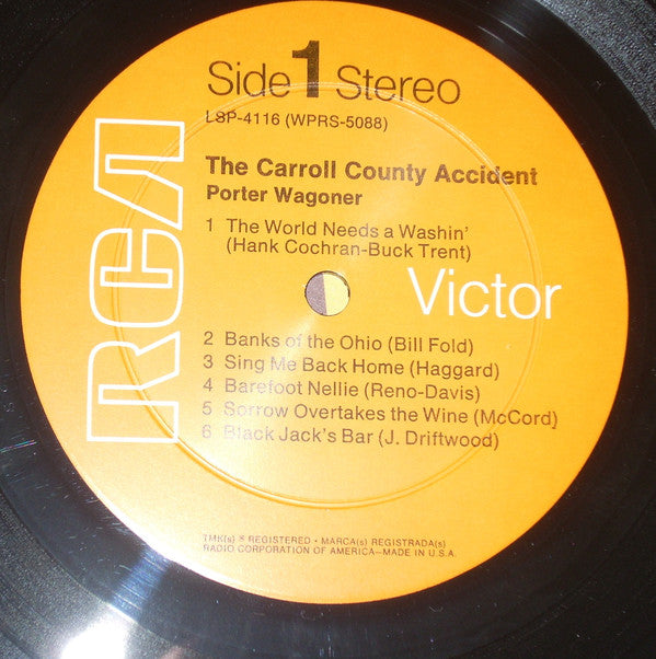 Porter Wagoner : The Carroll County Accident (LP)