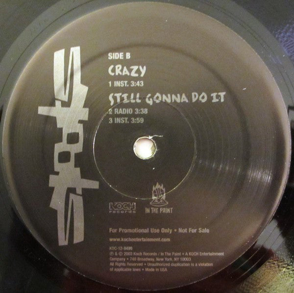 Spooks : Faster Than You Know / Crazy / Still Gonna Do It (12", Promo)