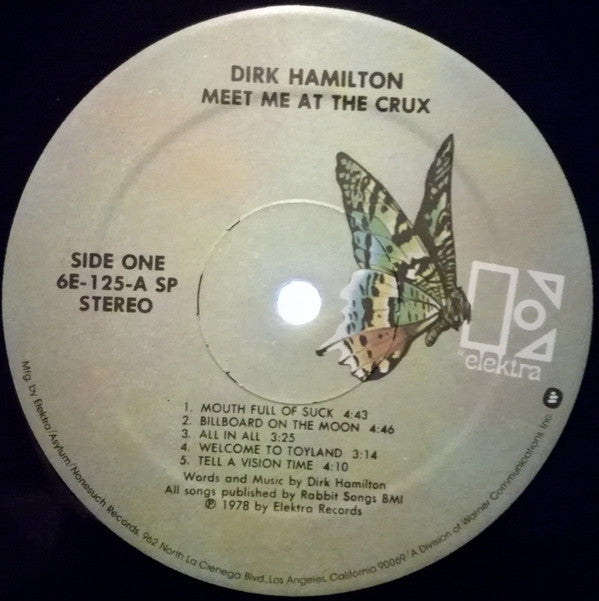 Dirk Hamilton : Meet Me At The Crux (LP, Album, Spe)