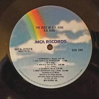 B.B. King : The Best Of B.B. King (LP, Comp, RE, Pin)
