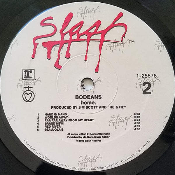 BoDeans : Home. (LP, Album)