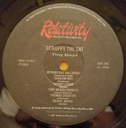 Scruffy the Cat : Tiny Days (LP, Album)