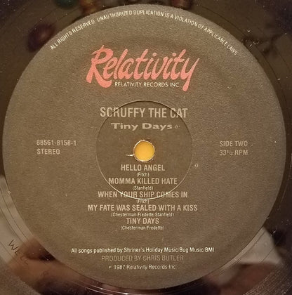 Scruffy the Cat : Tiny Days (LP, Album)