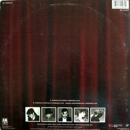 The Human League : Human (12", Single, Promo)