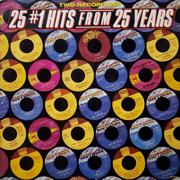 Various : 25 #1 Hits From 25 Years (2xLP, Comp)