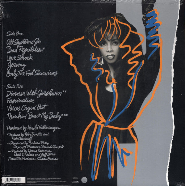 Donna Summer : All Systems Go (LP, Album, RE, RM, Ora)