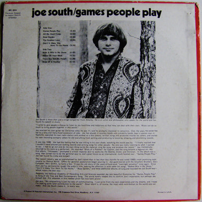 Joe South : Games People Play (LP, Comp)