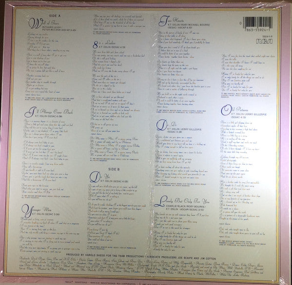 K.T. Oslin : 80's Ladies (LP, Album)