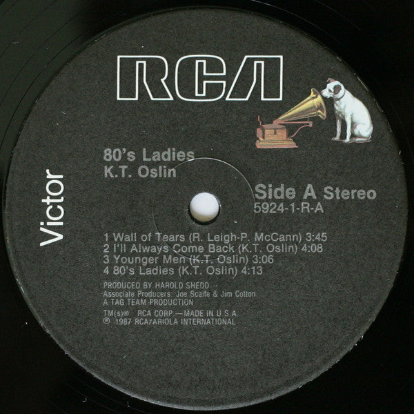 K.T. Oslin : 80's Ladies (LP, Album)